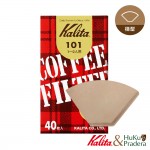 【日本】Kalita101系列 無漂白咖啡濾紙(40入)