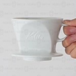 【日本】Kalita 102系列 傳統陶製三孔濾杯 簡約白