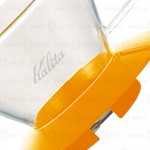 【日本】Kalita 185系列 蛋糕型玻璃濾杯 芒果黃