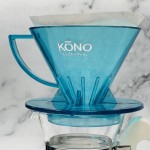 【日本】KONO 2022限定版 01系列 名門錐型濾杯 冰河藍 1~2人份