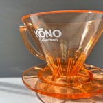【日本】KONO 2023限定版 01系列 名門錐型濾杯 杏樹橘 1~2人份