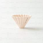 【日本】Origami 摺紙濾杯 霧粉色 S號 含樹酯底座
