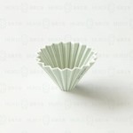 【日本】Origami 摺紙濾杯 霧綠色 S號 含樹酯底座